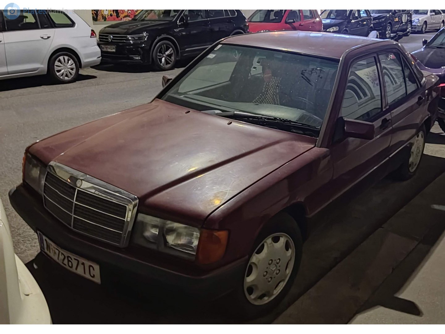 W 72671 C, Mercedes-Benz C-Klasse 190 Sedan (W201), 1982–1993