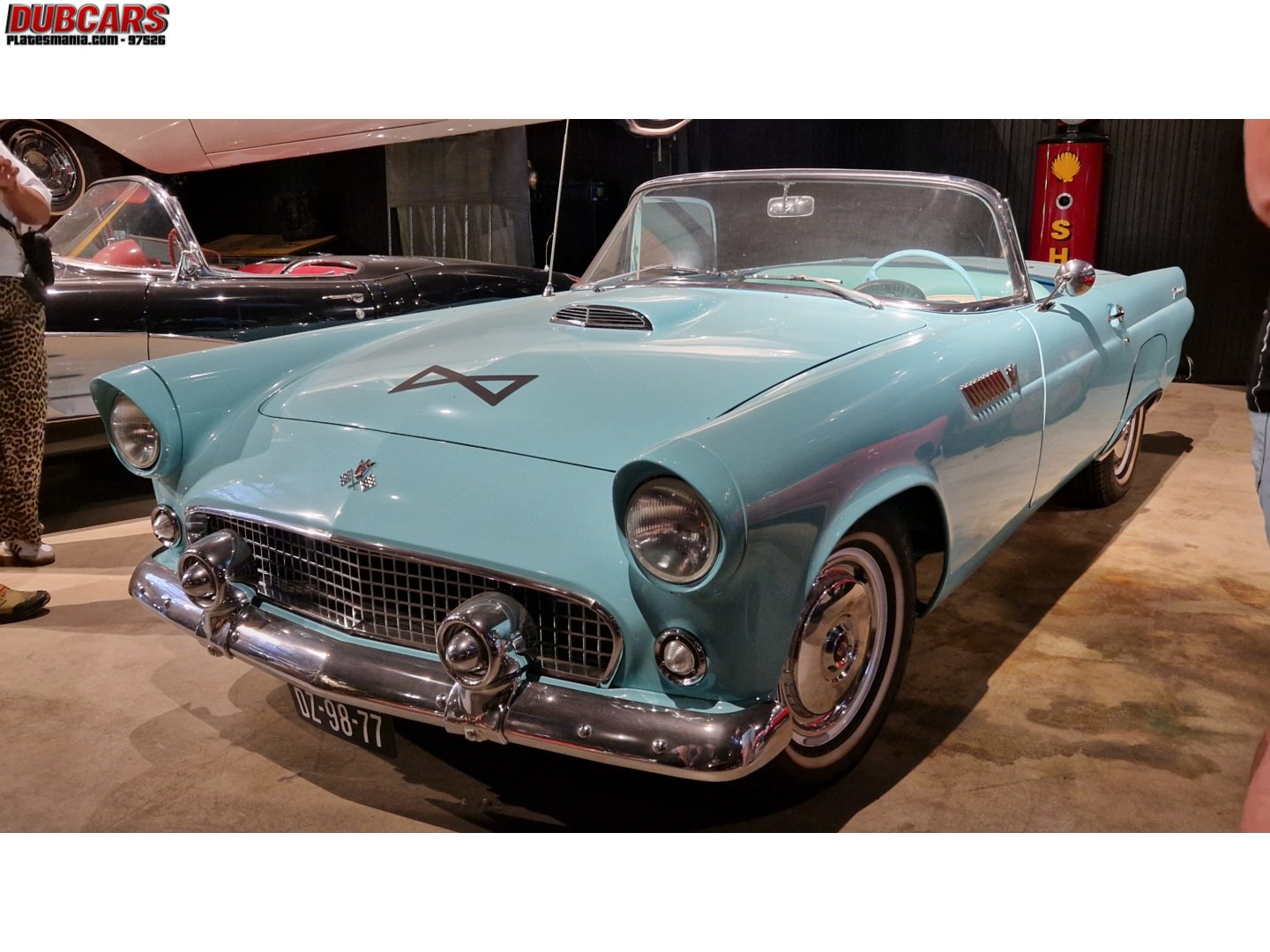 DZ-98-77, Ford Thunderbird 1st gen 1955 Convertible (P5-40), 1954–1955
