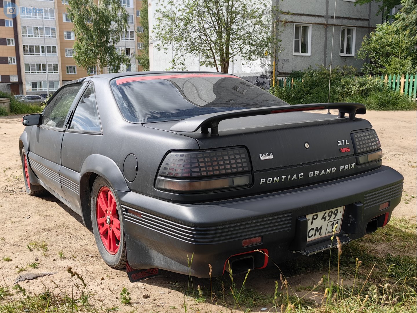 р 499 см 11, Pontiac Grand Prix 5th gen 2-door Coupé (W-body), 1987–1993