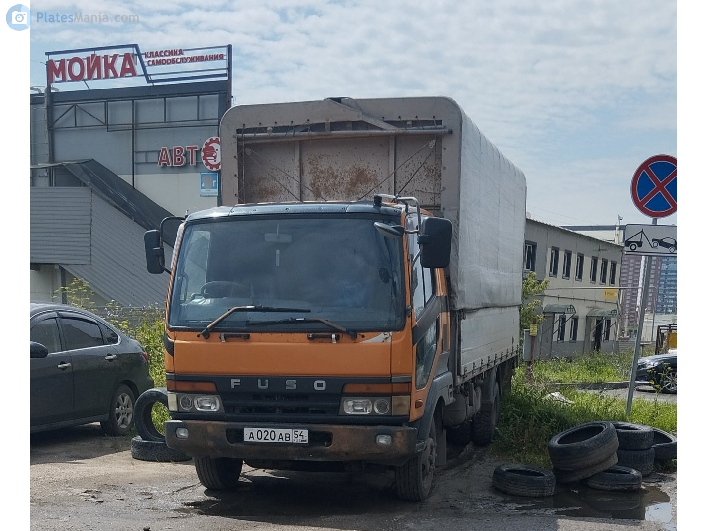 а 020 ав 54, Mitsubishi Fuso Fighter 2nd gen Mignon (FE5), 1995–2002