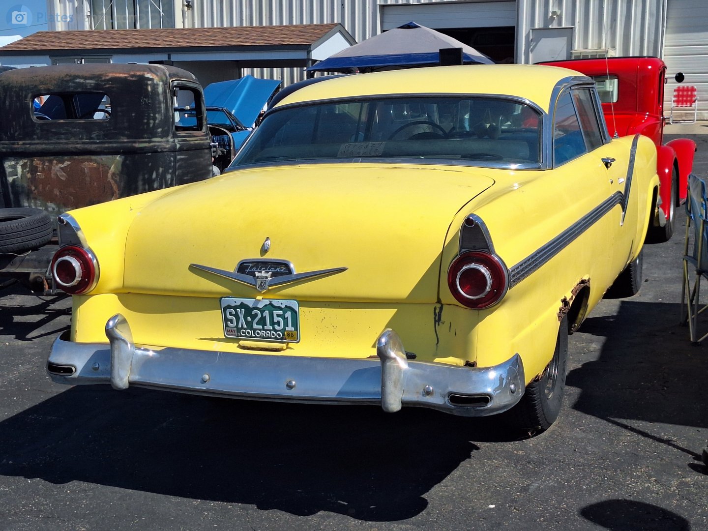 SX-2151, Ford Fairlane Americas: 1st gen, 1955–1956