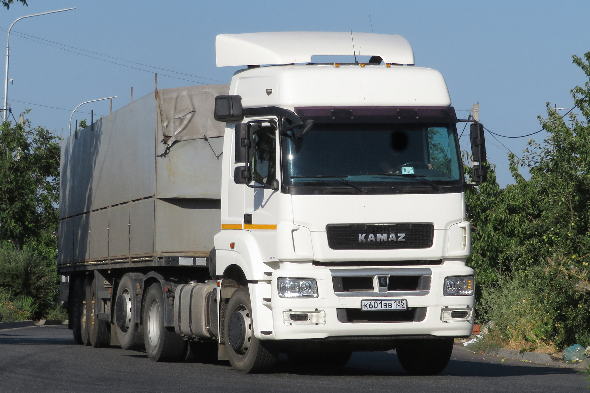 к 601 вв 185, KamAZ 6520 65209, 2017–