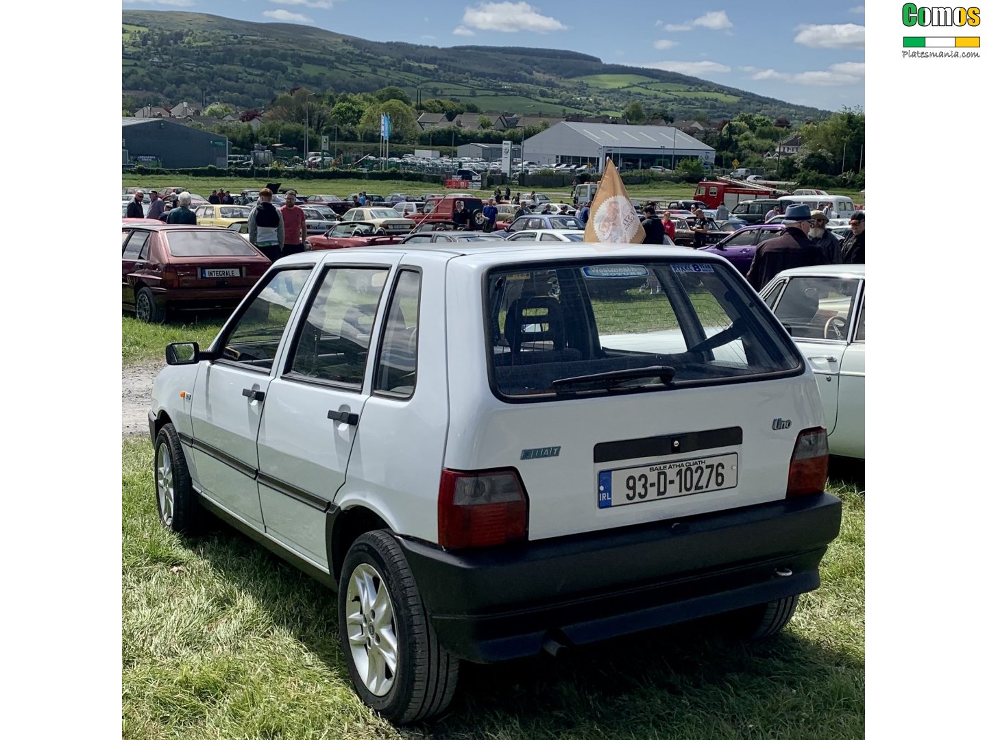 93-D-10276, FIAT Uno 1st gen 5-door Hatch (146), facelift, 1989–1995 (–2003 for others)