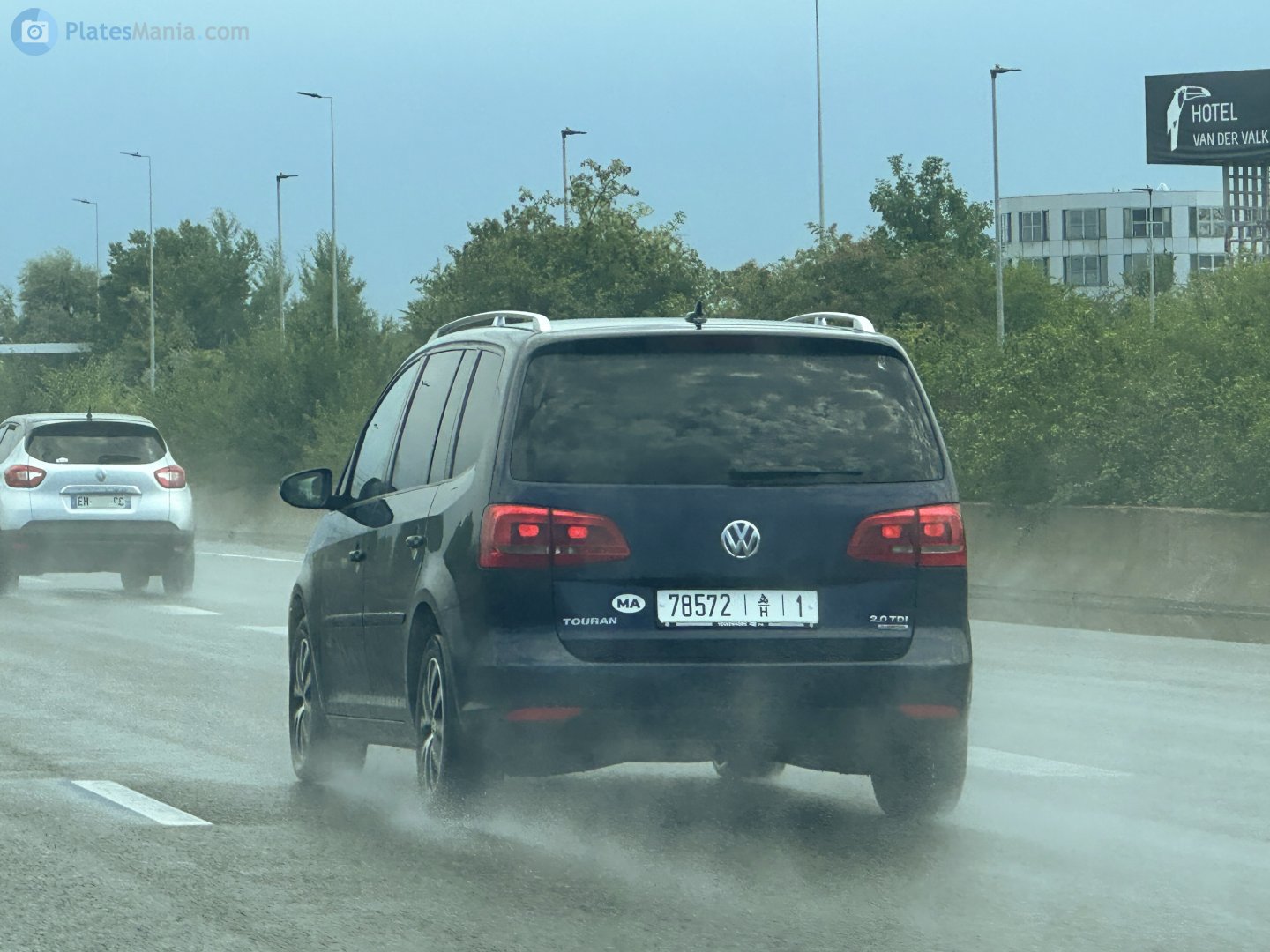 78572|ھ|1, Volkswagen Touran 1st gen (1T3), 2nd facelift, 2010–2015