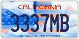 California, We Will Never Forget (1234MA)
