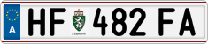 License plate of Austria, Regular plates