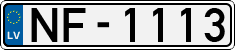 License plate of Latvia, Regular car plates