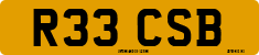 License plate of the United Kingdom, 1983 year system