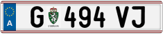 License plate of Austria, Regular plates