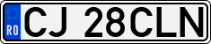 License plate of Romania, Regular plates