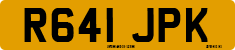 License plate of the United Kingdom, 1983 year system