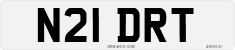 License plate of the United Kingdom, 1983 year system