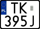 License plates of Poland, Special vehicles and motorcycles