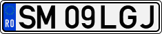 License plate of Romania, Regular plates