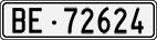 License plate of Switzerland, Cars