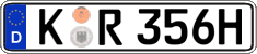 German license plate, Plates for oldtimers (type 