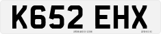 License plate of the United Kingdom, 1983 year system