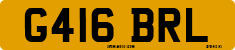 License plate of the United Kingdom, 1983 year system