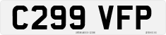 License plate of the United Kingdom, 1983 year system