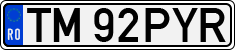 License plate of Romania, Regular plates