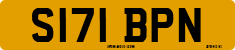 License plate of the United Kingdom, 1983 year system
