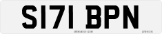 License plate of the United Kingdom, 1983 year system