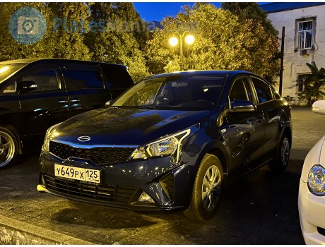 у649рх125, Kia Rio