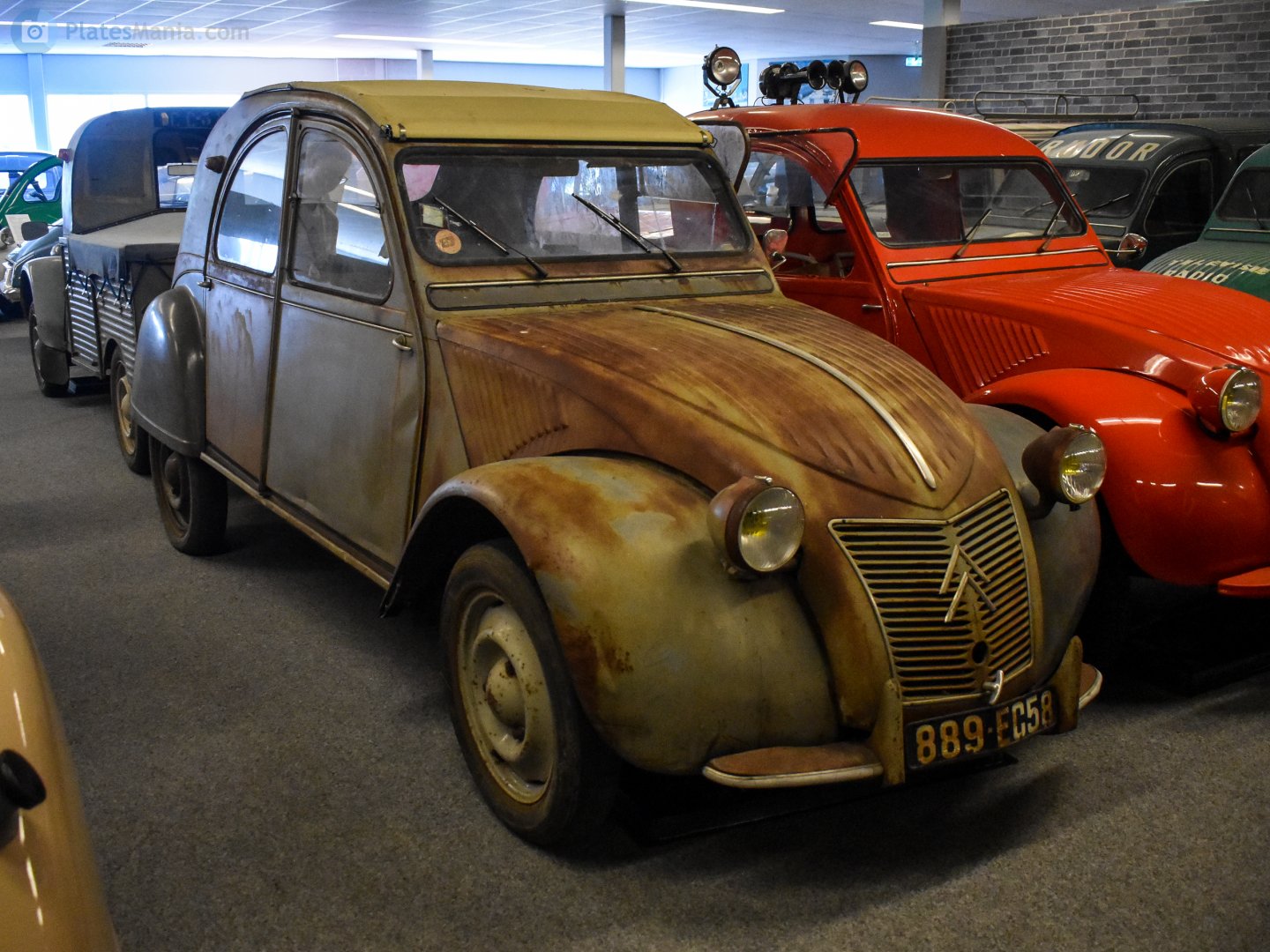 889 EC 58, Citroёn 2CV 1st gen Sedan, 1949–1990