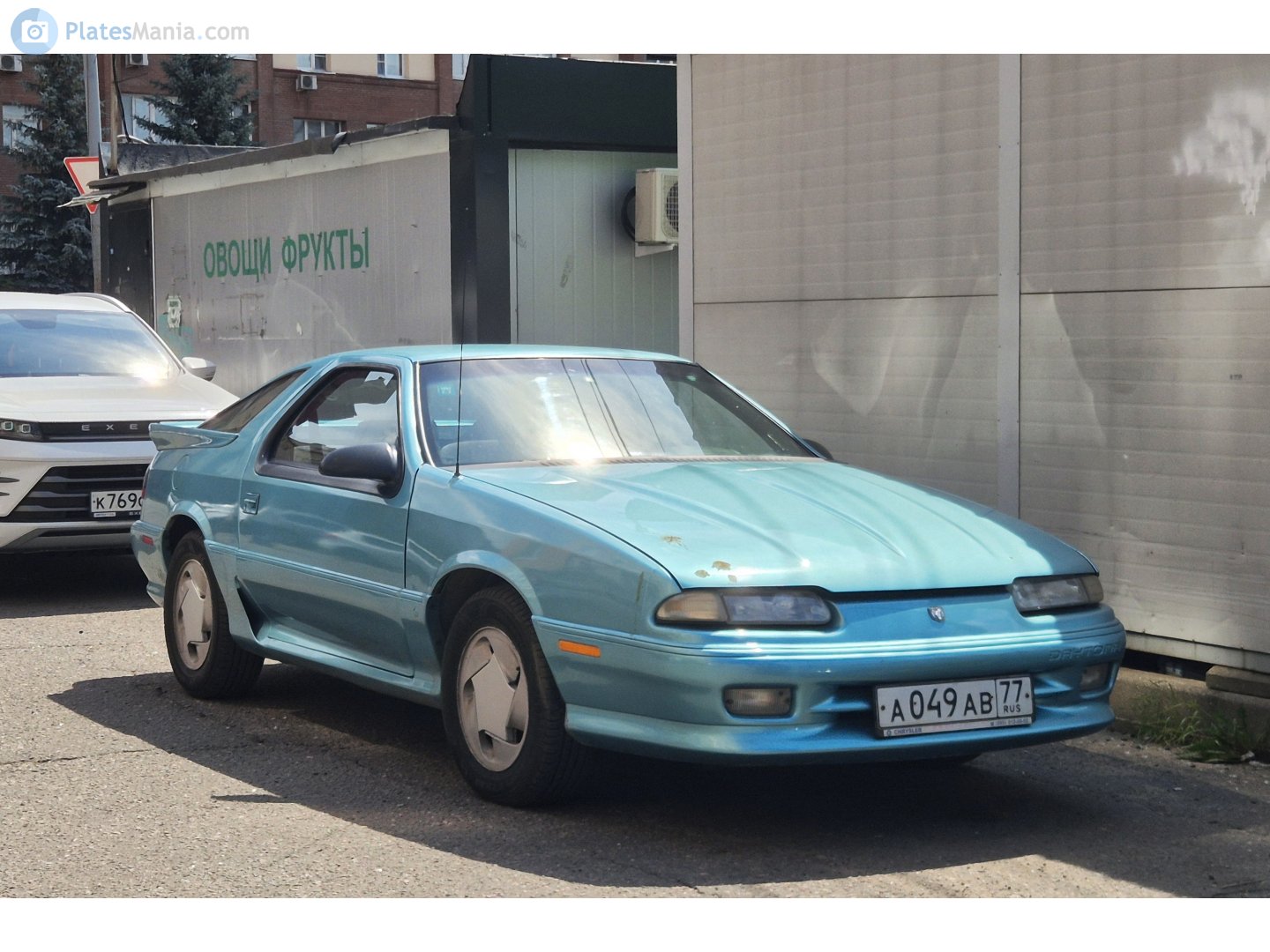 а 049 ав 77, Dodge Daytona 1st gen (24; G-body), 2nd facelift, 1991–1993