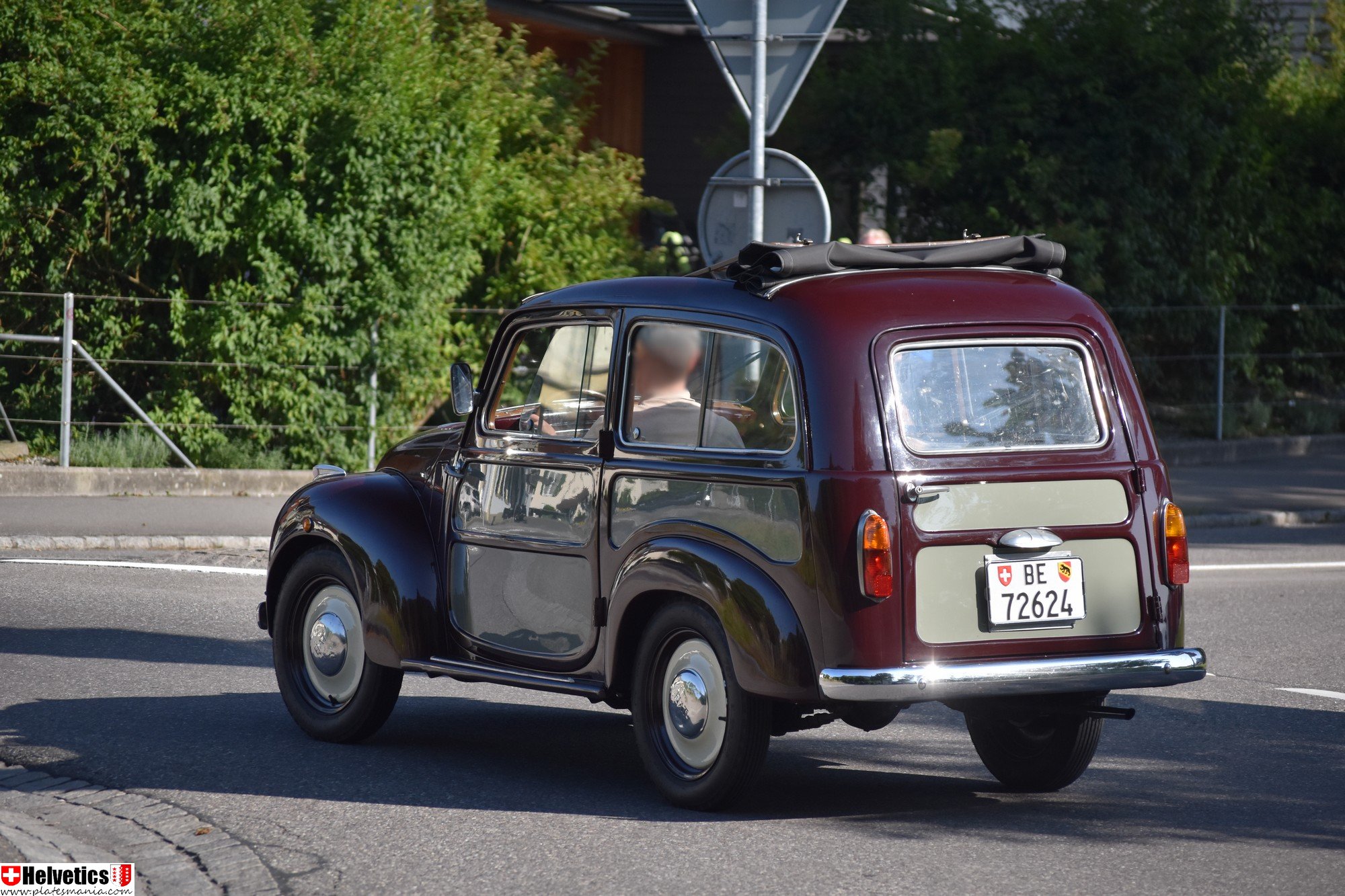 BE 72624, FIAT 500 500C 'Topolino' Belvedere, 1951–1955