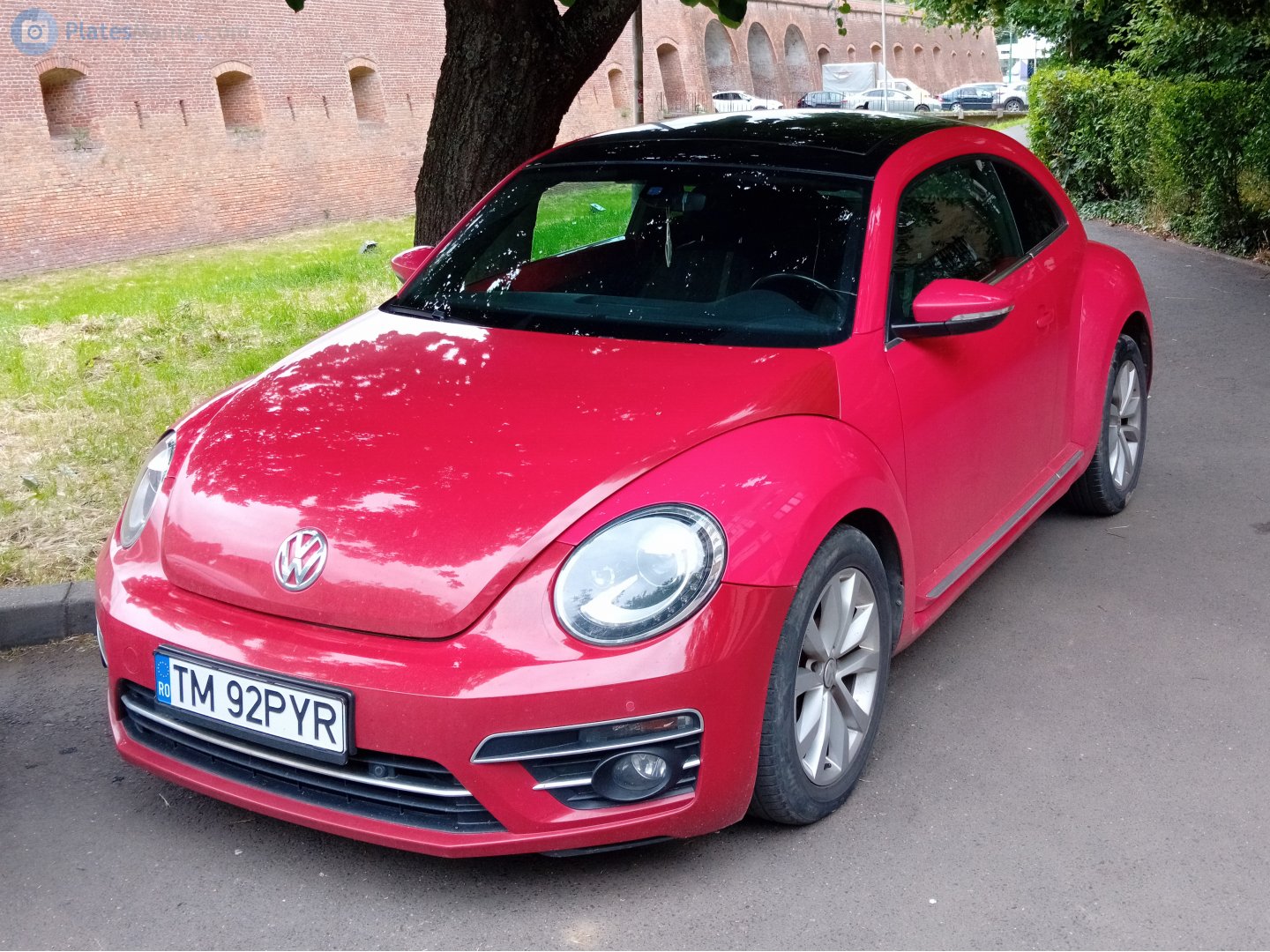 TM 92 PYR, Volkswagen Beetle 3rd gen Coupé (A5), facelift, 2016–2019