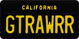 California, Vanity Plates