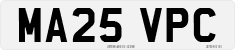 License plate of the United Kingdom, 2001 year system