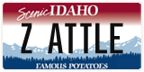 Idaho, Vanity Plates