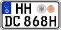 German license plate, Plates for oldtimers (type 