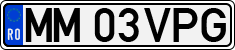 License plate of Romania, Regular plates