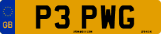 License plate of the United Kingdom, 1983 year system