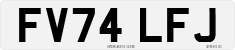 License plate of the United Kingdom, 2001 year system