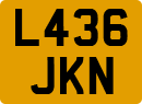 License plate of the United Kingdom, 1983 year system