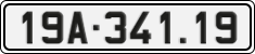 License plate of Vietnam, Cars