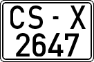 License plates of Spain, 1971 year series
