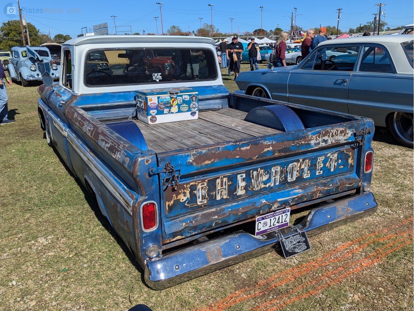 C 12412, Chevrolet C/K-Series 1st gen 10–20 Fleetside Pickup, facelift, 1961–1966