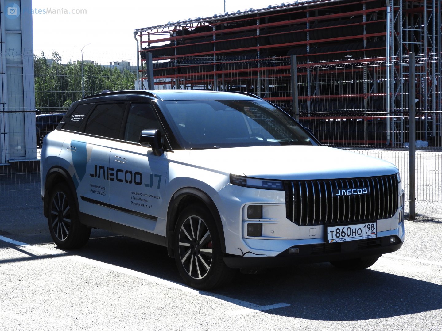 т 860 но 198, Jaecoo J7 1st gen (T1X), 2023–