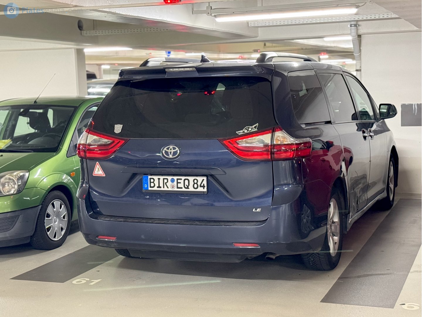 BIR EQ 84, Toyota Sienna 3rd gen (XL30), 2010–2020