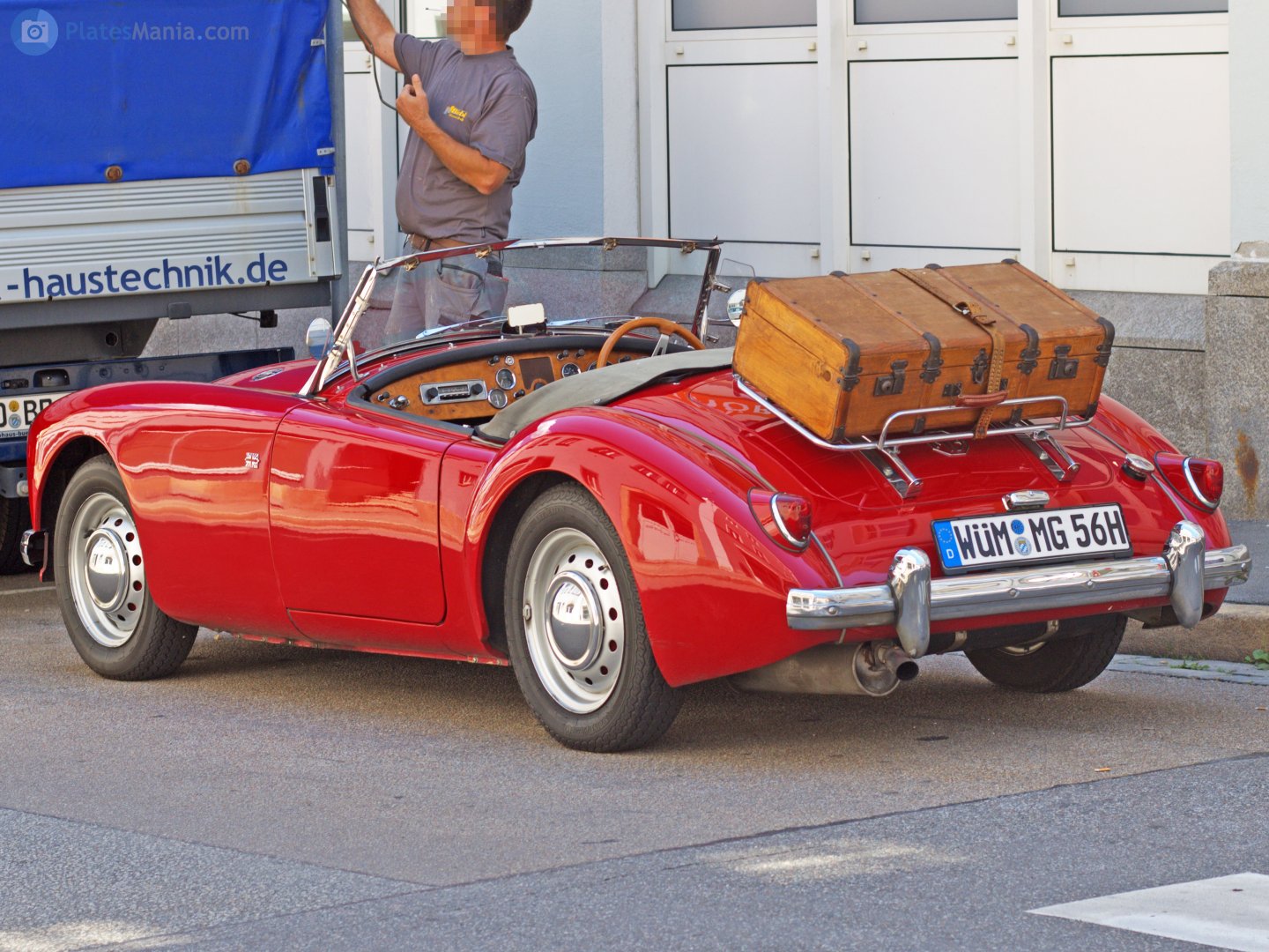 WÜM MG 56 H, MG A 1st gen, 1955–1962