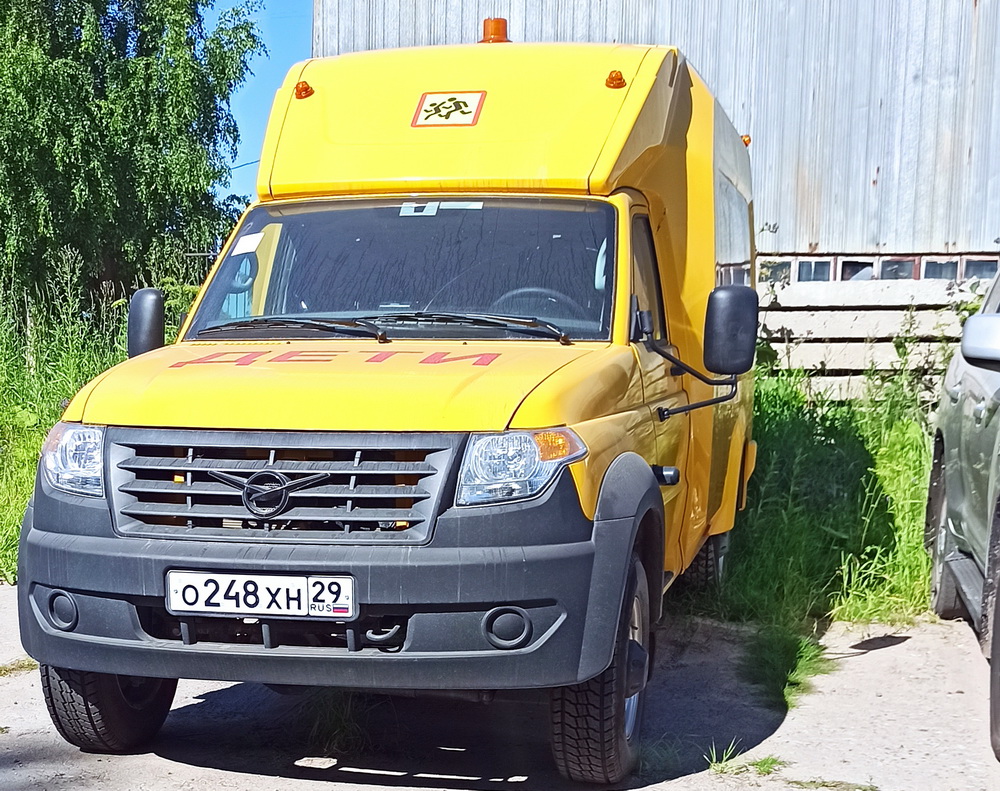 о 248 хн 29, UAZ 2360/2363/1288 Profi 128801 School Bus, 2018–