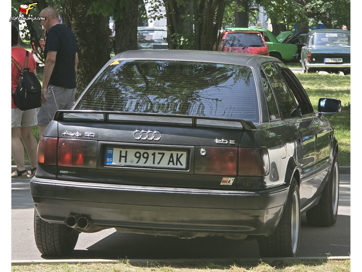 H 9917 AK, Audi 80 4th gen Sedan (B4/8C2), 1991–1994