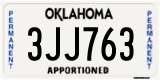 Oklahoma, Apportioned (1AB234)