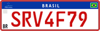 License plate of Brazil, Commercial vehicles (Mercosul)