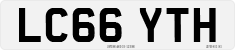 License plate of the United Kingdom, 2001 year system